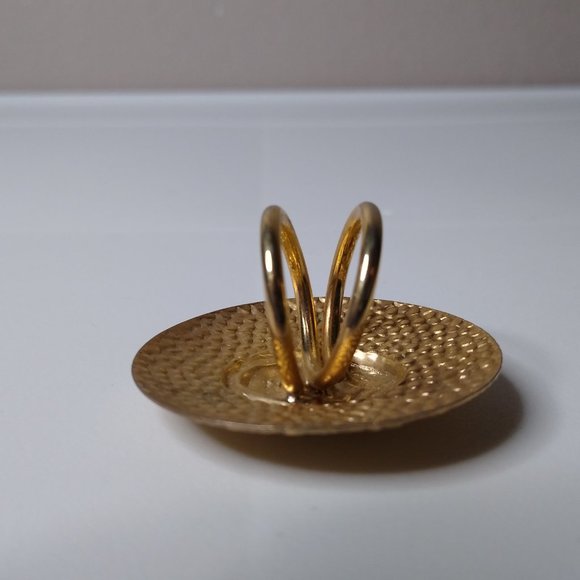 Vintage Lightweight Metal Scarf Slide - Picture 10 of 11